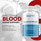 5-pack Glucotrust Capsules Blood Sugar Support Supplement- 300 Capsules