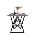Table Legs Metal Set Of 2  28  Height 24  Width Heavy Duty Steel Furniture Legs