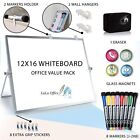 Dry Erase White Board For Desk   Wall 12 x16  Large Magnetic Desktop Whiteboa   