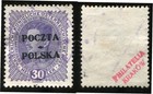 Poland 1918-1919  poczta Polska rzp  Polska  Ovrprts On Austria 1916 Stamps  a37
