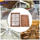 3 Pans Hot Box Insulated Food Pan Carrier Fits Catering Insulated Food Warmer