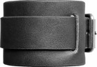 Men s Punk Medieval Gothic Black Leather Belt Wristband Cuff Bracelet Adjustable
