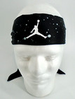 Nike Jordan Dri-fit Head Tie Jumpman Adult Black white grey