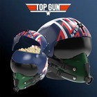 Top Gun 40th Amc Movie Helmet Popcorn Bucket - Both Maverick   Goose - Set Of 2