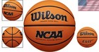 Wilson Ncaa Evo Nxt Official Indoor Game Basketballs - Sizes 7 - Black orange