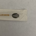 Vintage Sealed Continental Airlines Meatball Logo Toothpick Airline Amenity