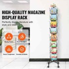Greeting Cards Display Rack  32 Pockets Rotating Postcard Brochure Display St  