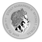 2018  1 Tuvalu 1 Oz  999 Silver Marvel Series Thor    Bu