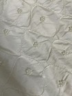 Strasburg Ivory Silk Quilted Pearl Long Dress Heirloom Wedding Holy Communion 14