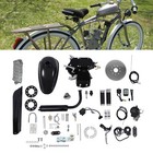 2 Stroke 80cc Petrol Engine Motor Kit Gas Motorized Bicycle Bike Double-cylinder