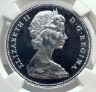 1967 Canada Canadian Confederation Founding Silver Dollar Coin Goose Ngc I77266
