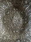19th C  Oriental Ottoman Chased Repousse Silver Hammam Turkish Bath Bowl Dish 