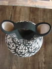 Native American Fine Line Hand Painted Wedding Vase By M  Lukee