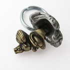 Articulating Human Brain Anatomy Keychain