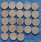 Lot Of 23 Philippines 1 Piso peso  Coins All Dated 1972 1974