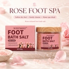 Rose Foot Soak Salt3 Pack Foot Bath Crystals Spa Pedicure Moisturizing