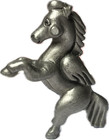 1984 Hudson Pewter Pegasus Winged Flying Horse    3154 Retired