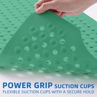 Bath Tub And Shower Mats  Non-slip 39 X 16 Inch Extra Long Bath Mat  Machine    
