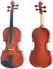 Mendini Ma250 Varnish Viola With Case  Bow  Rosin  Bridge And Strings  14-inch-