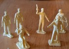 Vintage Luis Marx Plastic Toys From 1960 To 1970 Lot Of 25 Figures - Disinfected