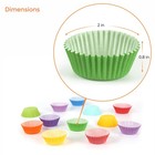 500pcs Cupcake Liners Baking Paper Cups Muffin Liners For Wedding Birthdays