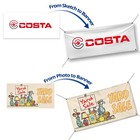 Anley Custom Vinyl Banner - 13oz Heavy Duty Vinyl Sign - Personalized Banner