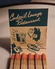 Holiday Casino   Las Vegas   Original   Htf   Vintage Matchbook  