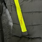 Nike Baby Snowsuit Bunting Puffer Black Neon Yellow 9 12m Stain