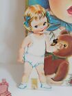Baby Brother   Sister Whitman Paper Doll Folio   1961  1958  2 Dolls 50  Outfits