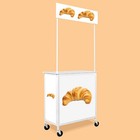 Mobile Promotion Counter Portable Display Stand For Trade Shows Retail Events