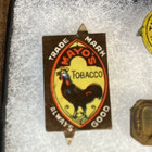 Lot Of 8 Antique Tin Tobacco Tags