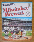 Lot Of 6 Vintage Milwaukee Brewers Programs 1970  71  72  73  74   75 Collection