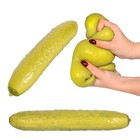 Squeezy Pickle Giant Xl Sensory Squishy Stress Ball Toy Fidget New