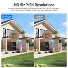 5mp 8ch Wireless Security Camera System Outdoor Home Wifi 2tb Hard Drive 8ch Lot