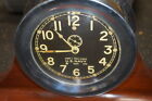  Antique Chelsea Mark I Deck Maritime Clock 1940 Us Navy Mantel Clock 6356