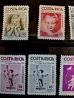  Costa Rica   Mixed Lot Mail   Stamps -1970   lots  1618 