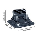 Car Phone Holder 360 Degree Rotation  Navigation Dashboard Mount Black1 Pc