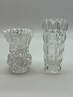 Crystal Bud Vases  Small Unbranded