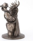 8 5 8  Cernunnos The Horned God Of The Wild Resin Statue Bust Bronze Finish