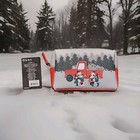 Bibbidi X Loungefly Exclusive Holiday Mickey And Minnie Cosmetic Bag Christmas