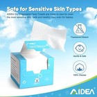Disposable Face Towels 50ct  Cleansing Wipes For Sensitive Skin  Makeup  Travel