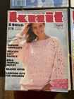 Lot Of 6 Vintage 80s Knitting Magazines Knit Phildar Pingouin