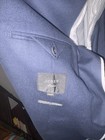 J crew Ludlow Blue English Wool Twill Blazer 44r 2-button Notch Single-breasted