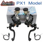 Universal Motorcycle Radial Brake Clutch Master Cylinder Hydraulic Lever Kit