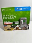 New Seagate Backup Plus Portable 5tb 3 0 External Hard Drive
