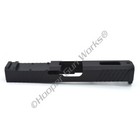 Diamond Cut Slide For Glock 19  G19 - Hgw Ported Rmr Usa Stainless Steel Black