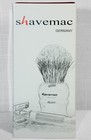 Shavemac Shaving Brush Mb2 Silvertip 2-band Fan Shape New In Box  sr4 10 