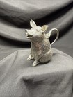 Vagabond House Pewter    happy Pig Creamer   