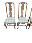 64243  Set Of 4 Solid Mahogany  Dining Chairs Chair S