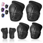 Knee Pads For Kids Toddler 3-7 Years Knee And Small  33-44 Lbs 15-20kg  Black